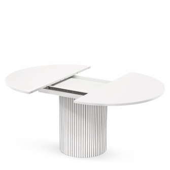 Toscana Dining Table (Extendable)(White)